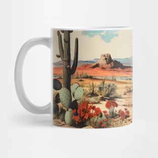 Desert Landscape with Cactus Mug